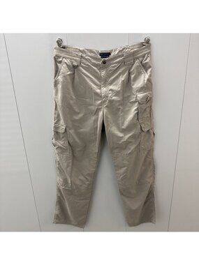 5.11 Tactical Series Men's Beige Cargo Stretch Straight Utility Pants Size 38x34
